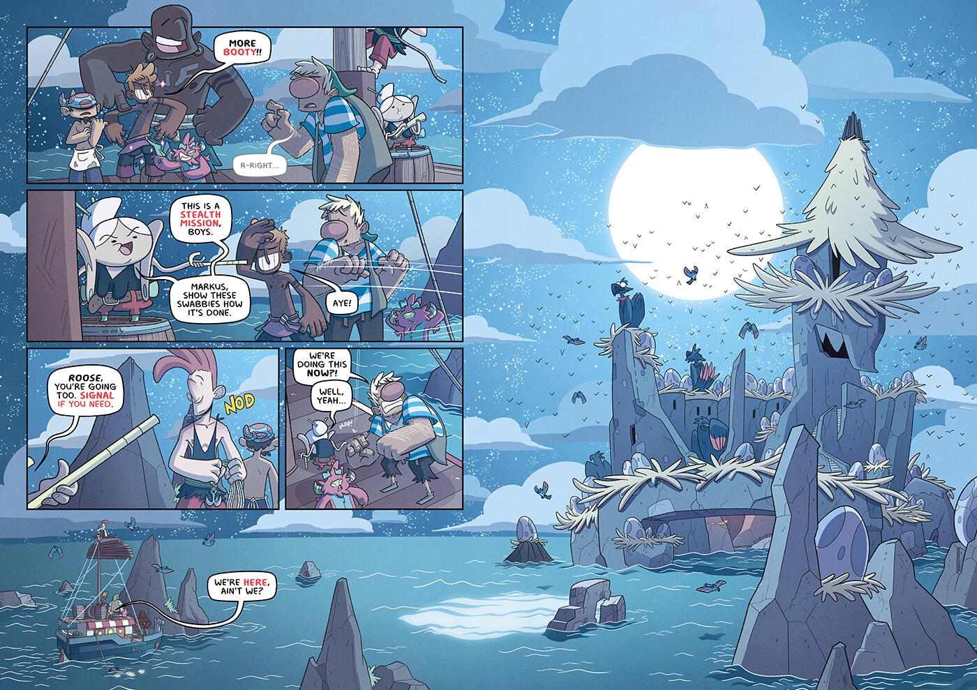 Imp King, pages 32-33